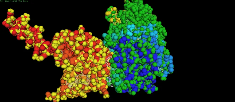 PCSK9 protein structure — 3D molecular model